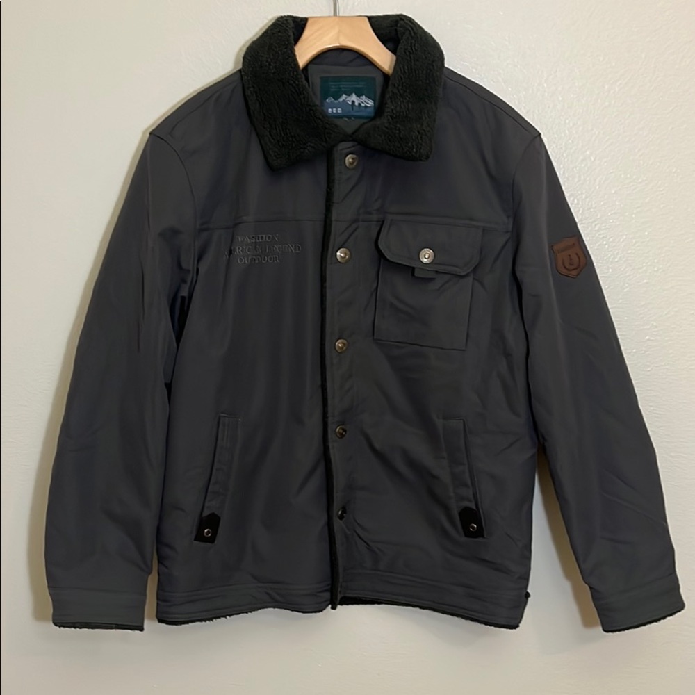American Legend Outdoor Rugged Men's Fleece Lined Jacket